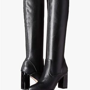 Franco Sarto Black Heeled Boots